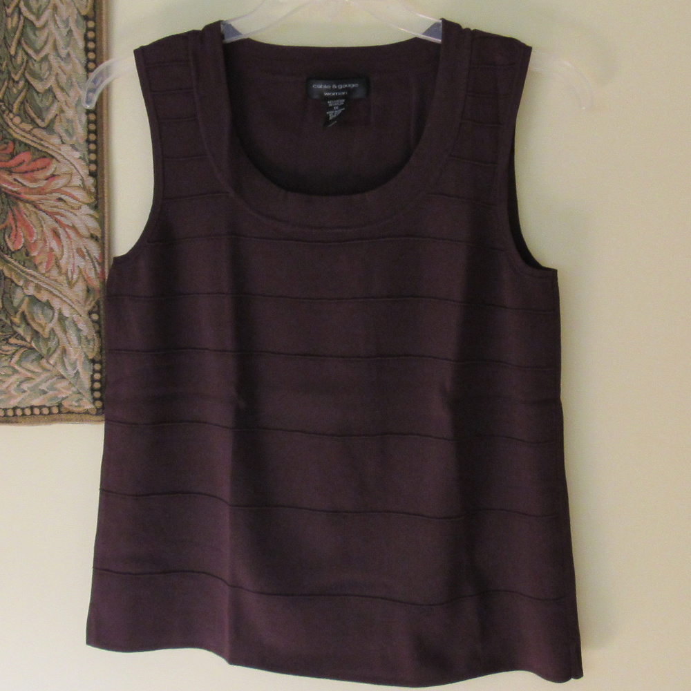 Cable & Gauge Brown Tank Shell size 1X